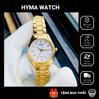 Đồng hồ nữ dây vàng Casio LTP 1274G Bảo hành 1 năm Hyma watch