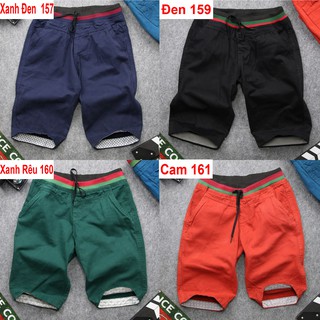 Quần short kaki nam lưng thun TS555 Tronshop