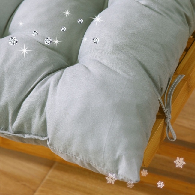 Ghế tích hợp giường xếp lót miếng đệm dày hai mặt kiểu Tatami có thể xếp gọn