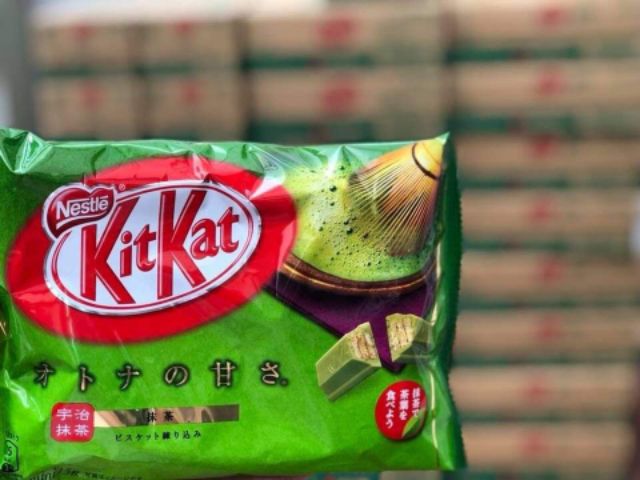 Bánh Kitkat trà xanh Nhật Bản