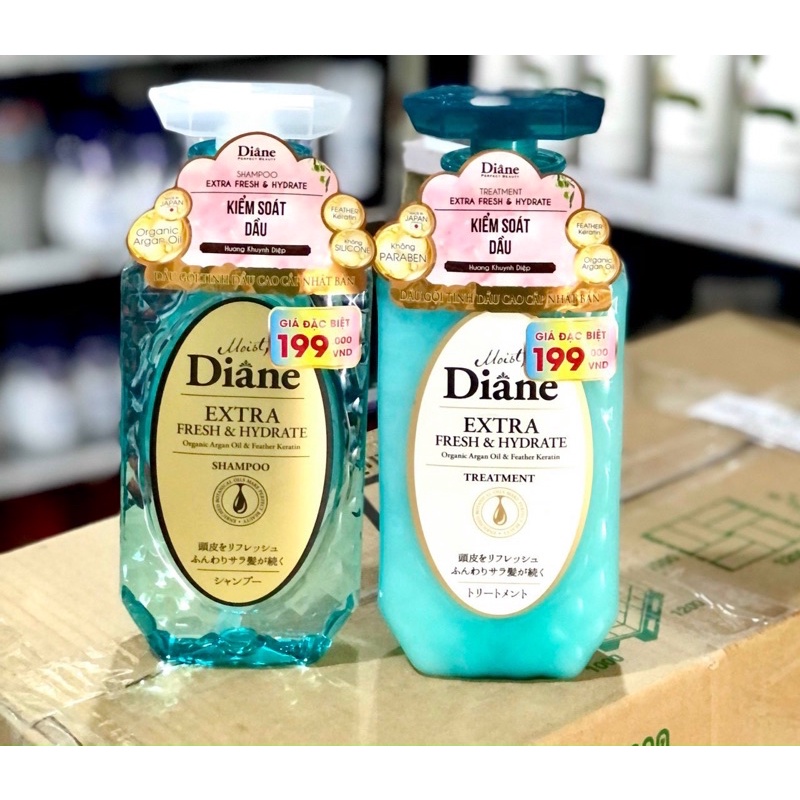 Dầu Gội Diane -HNk nhật-dành cho tóc dầu