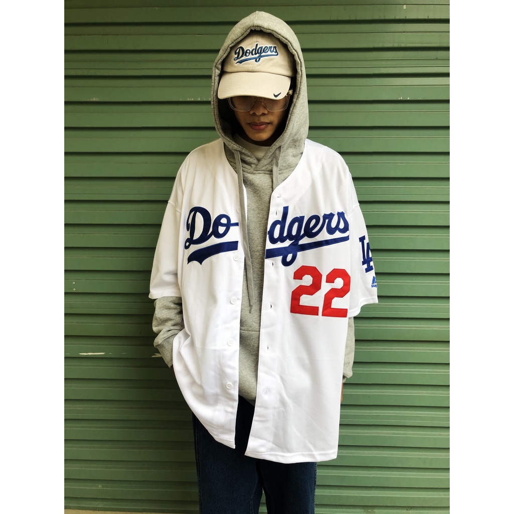 Áo bóng chày Mlb la dodgers jersey hiphop kpop Thun ba lỗ unisex nam nữ big over size thể thao gym Áo bóng rổ