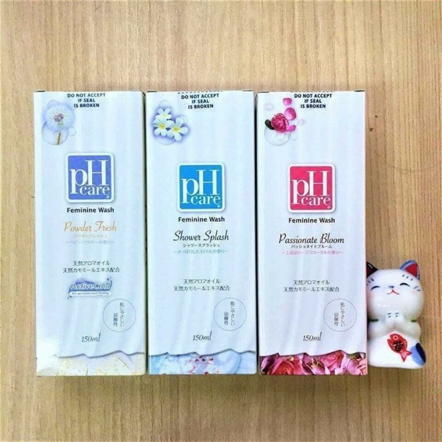 Dung dịch vệ sinh phụ nữ pH Care 150ml của Nhật Bản