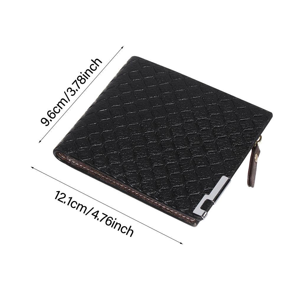 Ví Đựng Thẻ Tín Dụng Có Khóa Kéo Dành Cho Nam Nữ Ốp