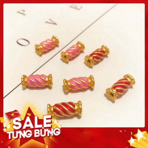 Vòng Tay Mạ Bạc / Vàng Đính Hạt 3d - Hàng nhập khẩu
