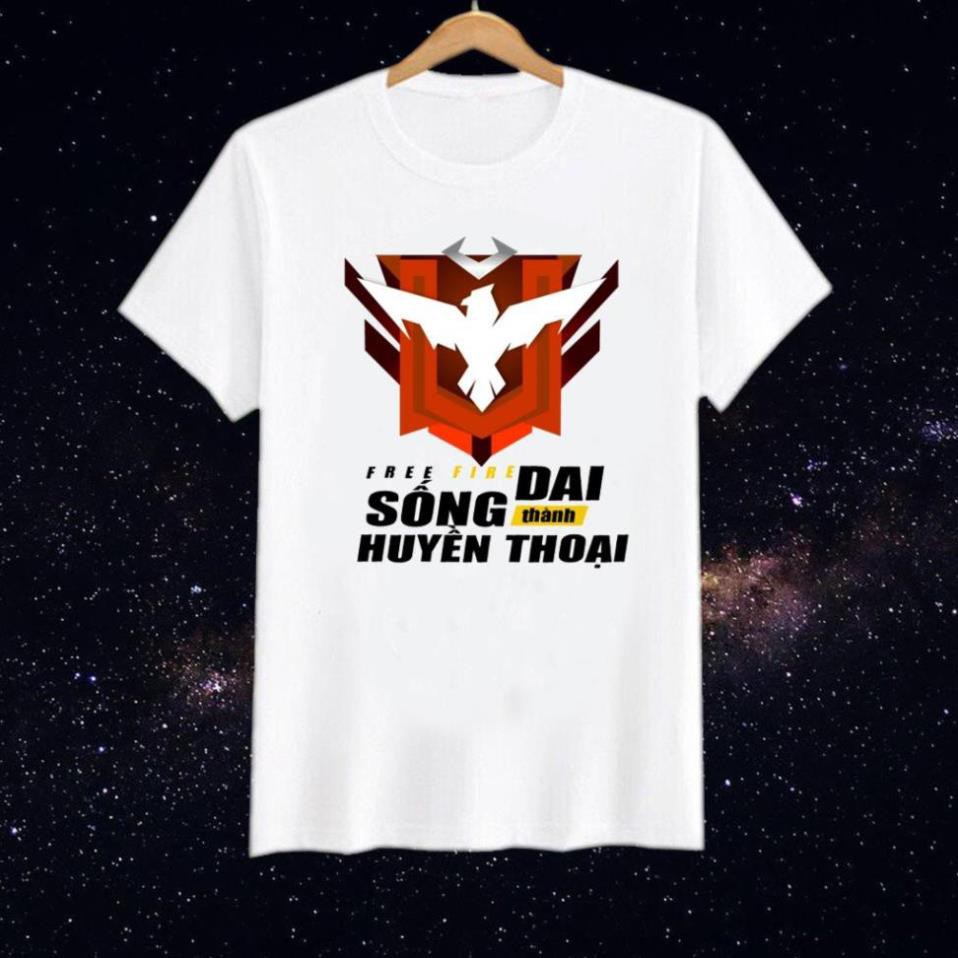 HOT Áo thun Free Fire - sống dai cùng huền thoại độc đẹp dành cho các fan
