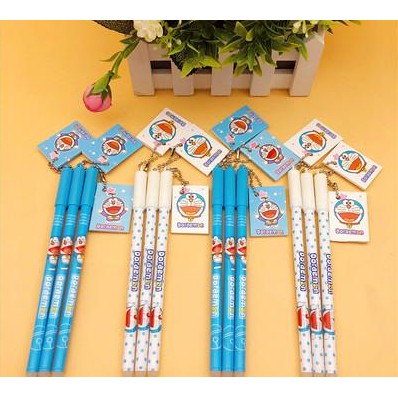 Bút sổ doraemon D292 bút hoạt hình bút dễ thương bút kute viết gel/xanh