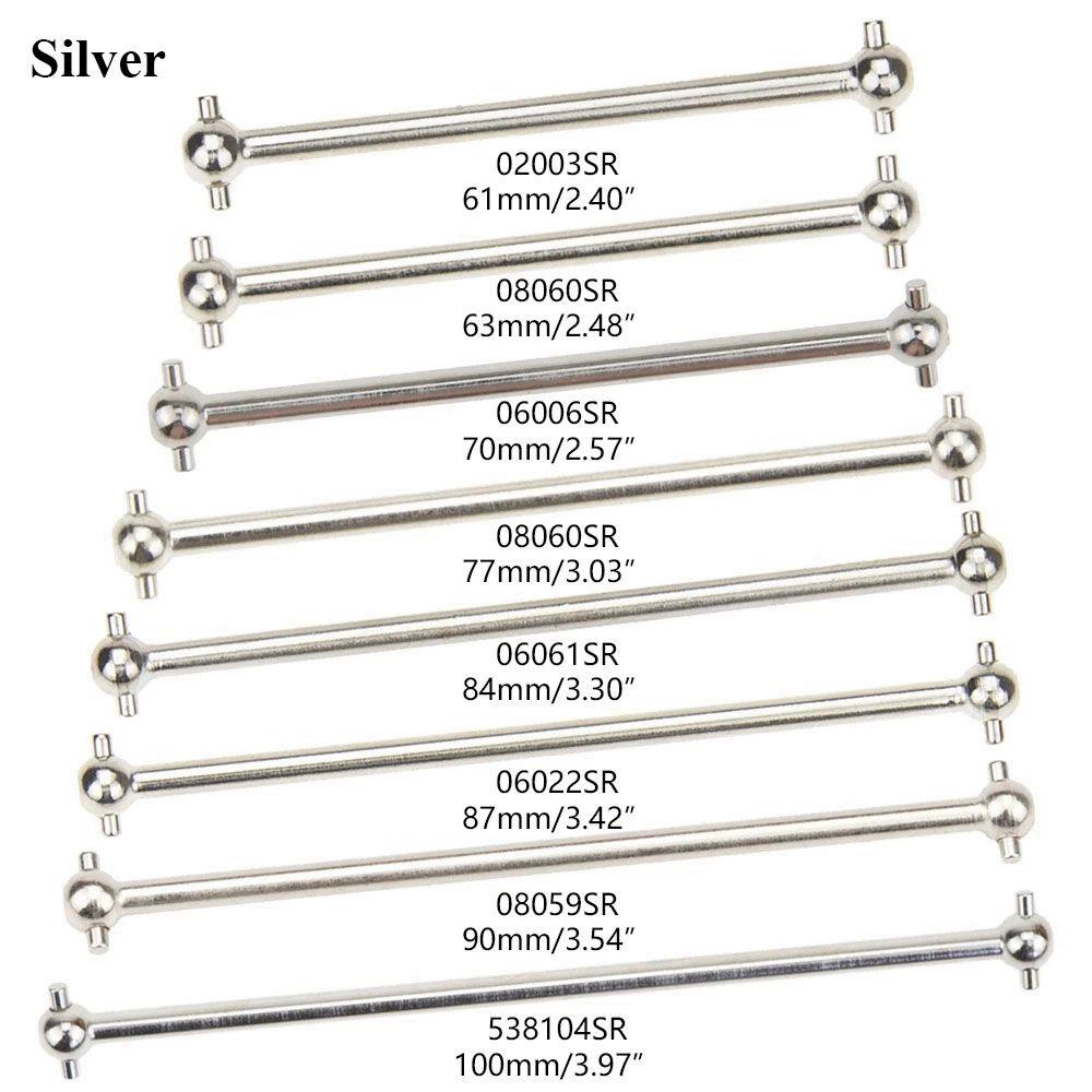 Trục Bánh Xe Hơi Điều Khiển Từ Xa Bằng Thép Dài 61mm 84mm 87mm 89.5mm