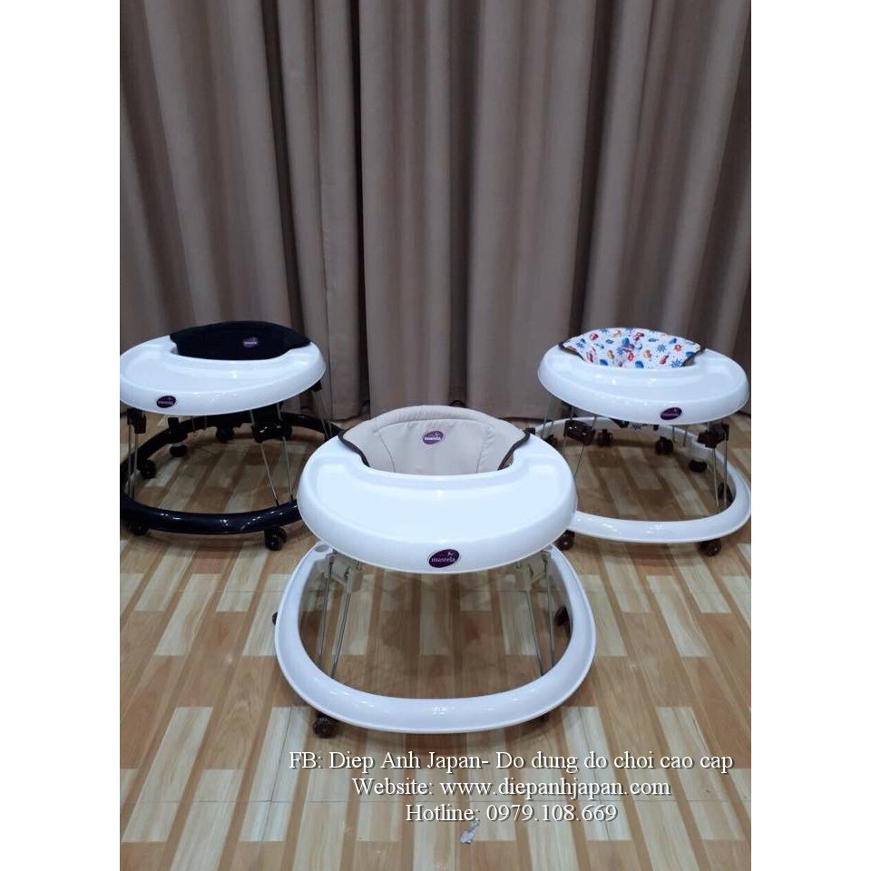 Xe tập đi tròn Mastela mẫu mới 2018