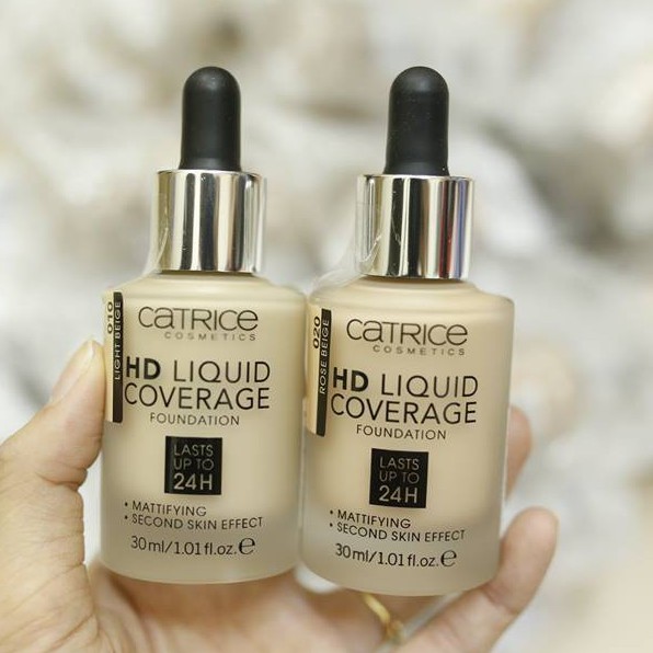 Kem nền Catrice HD Liquid Coverage Foundation.