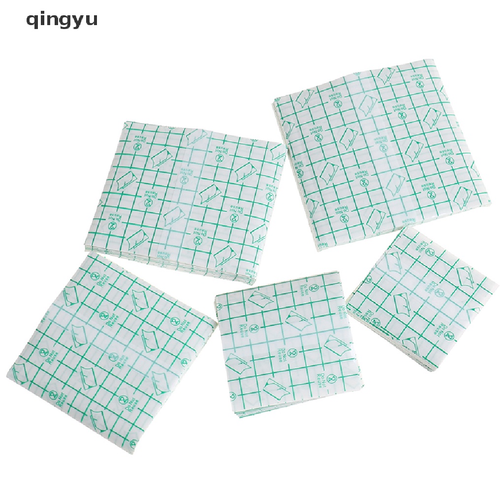 [Hàng mới về] Set 100 miếng băng keo y tế pu chống thấm nước dùng cố định vết thương khi tắm