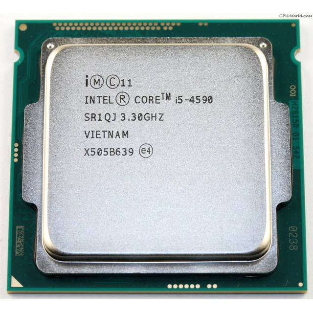 CPU Intel Core i5 4590 (3.70GHz, 6M, 4 Cores 4 Threads) - Đã Qua Sử Dụng, Không Kèm Fan | WebRaoVat - webraovat.net.vn