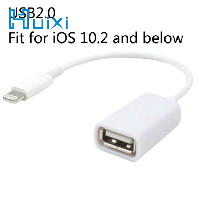 Cáp OTG cổng USB chuyên dụng cho điện thoại Apple iPhone 5 5s 6 6s Plus 7 DR