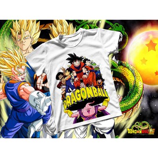 Áo thun Cotton Unisex - Anime - Dragon Ball - Mabuu và các nhân vật dragon ball