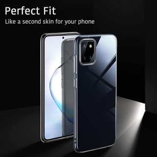 Ốp lưng silicon dẻo trong suốt cho Samsung Galaxy Note 10 / Galaxy Note 10 Plus / Galaxy Note 10 Lite mỏng 0.6mm