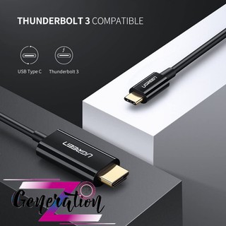 Cáp chuyển usb type-c ra hdmi hỗ trợ 4kx2k ugreen 50357 - cáp thunderbolt 3 ugreen 50357