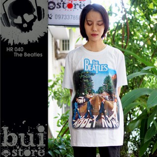 Áo Rock: áo phông The Beatles HR 040 White