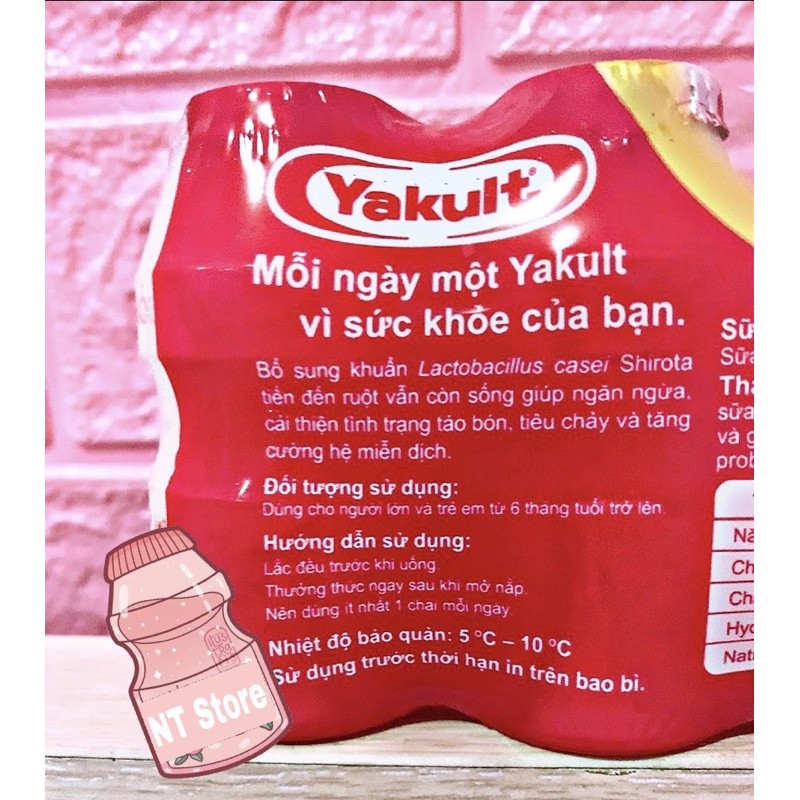 Thùng Sữa Yakult Lên Men Date Mới