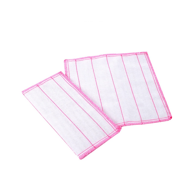 Khăn lau bếp đa năng 2 mặt siêu thấm Khăn Lau Bát Đĩa Sợi Cotton Thấm Hút Nước