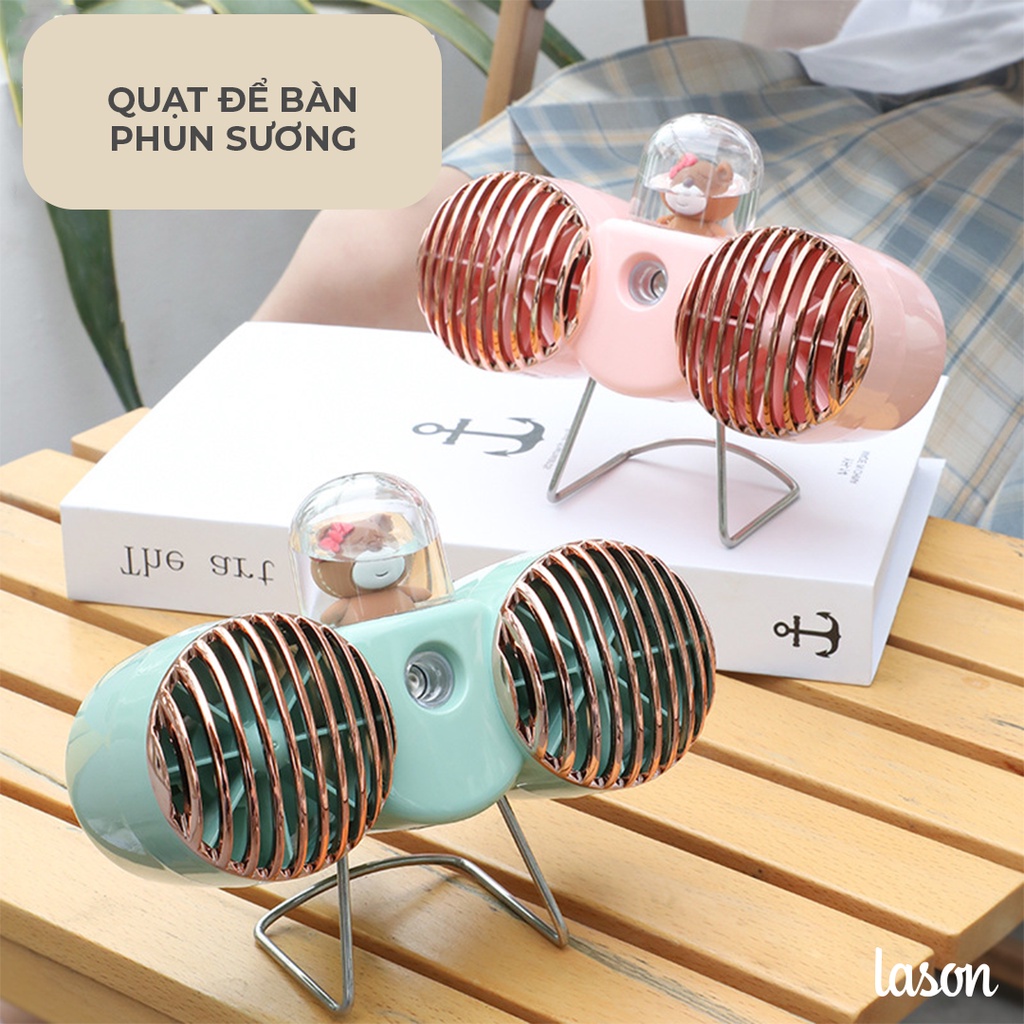 Quạt văn phòng để bàn Lason hình máy bay QD00322