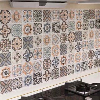 Decal gạch bông set khoảng gần 600 ô cuộn 10m x 0,6m