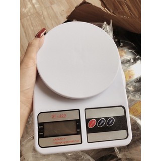 Cân điện tử mini để bàn (7kg có kèm pin)