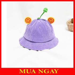 Mũ Nón Mầm Cây Maruko 3D Rộng Vành Bucket Hat Ulzzang Siêu Xinh
