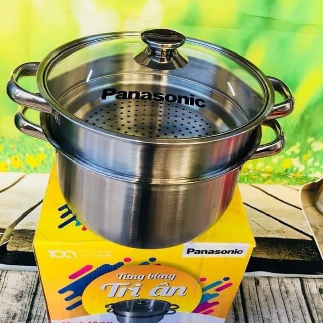 BỘ NỒI XỬNG HẤP PHI 24cm - Panasonic