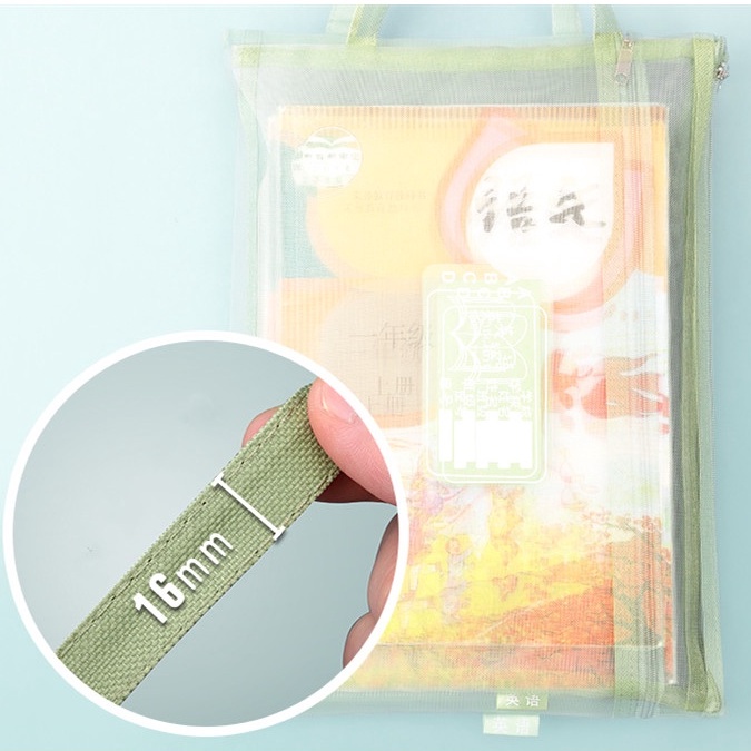 Túi Lưới Trong Suốt Đựng Tài Liệu Khổ A4 Tiện Dụng