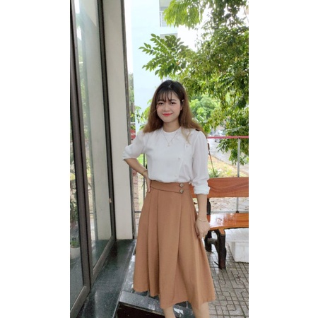 Chân váy xòe ly cao cấp 9383 A500.329