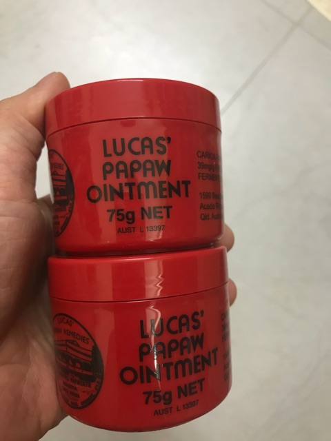Kem đa năng Lucas Papaw Ointment đu đủ 75g của Úc