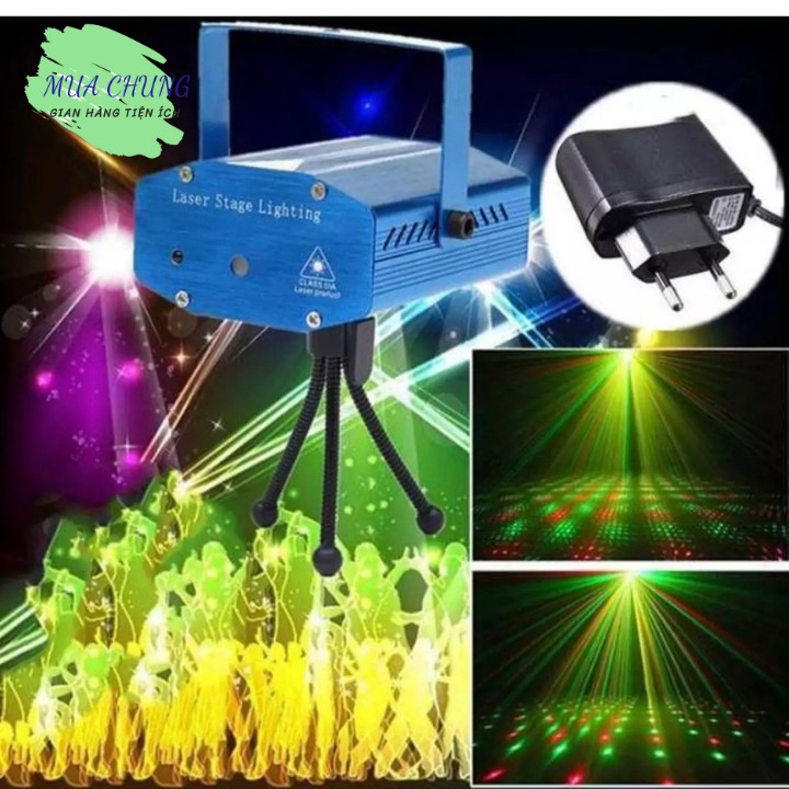 Đèn laser mini phòng karaoke sân khấu siêu sale