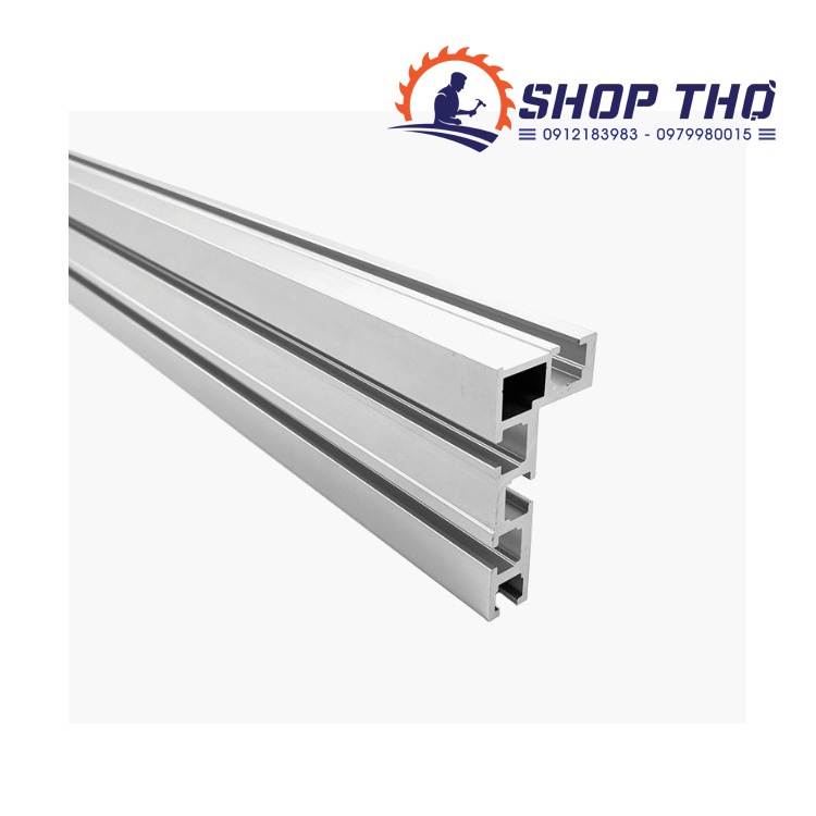Thanh nhôm định hình chữ L chế bàn cưa bàn phay