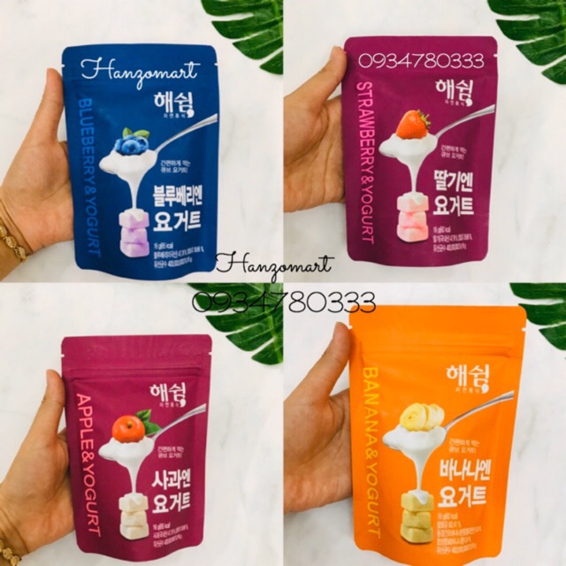 [7m+] Sữa chua khô sấy lạnh Haeswim Hàn Quốc