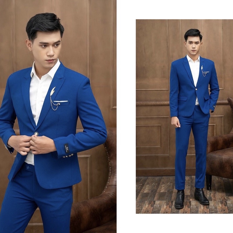 [Siêu Sale] Áo vest nam hàng cao cấp đủ màu, bộ vest thời trang,suit mặc đi tiệc đi cưới đi làm,com lê sang trọng