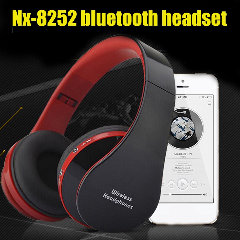 Tai nghe headphone không dây thể thao BUBU NX-8252 có thể gấp gọn