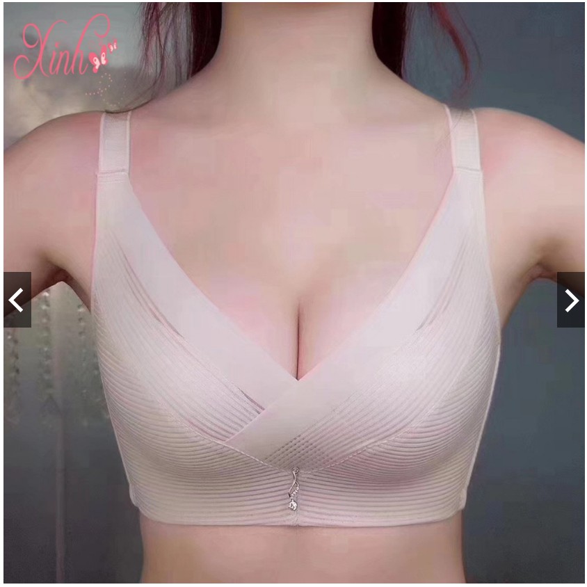 Áo Lót Su Nâng Ngực 5022 Kẻ Sọc Không Gọng Siêu Đẹp | BigBuy360 - bigbuy360.vn