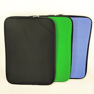 Túi bảo vệ chống sốc Laptop vải lưới polyester 15 inch loại dày _ Xanh rêu/Xanh dương/Xanh tím/Đen/Xanh lá