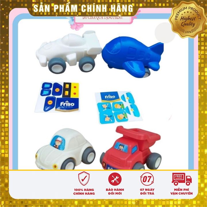 COMBO 4 XE VÀ MÁY BAY CHẠY TRỚN FRISO