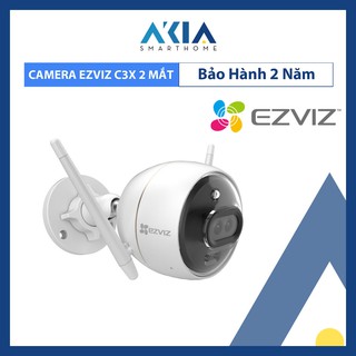 Camera EZVIZ C3X Wifi gắn ngoài trời - Tích hợp AI, còi hú và đèn chớp - Có màu ban đêm - Hàng Chính Hãng