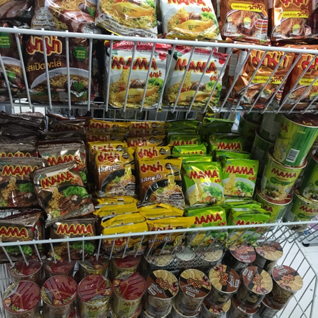 Mì tôm Mama Thái Lan thùng 30 gói (được trộn vị)