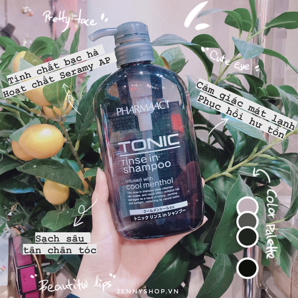 Dầu Gội Cho Nam Tonic Pharmaact Rinse In Shampoo Nhật Bản