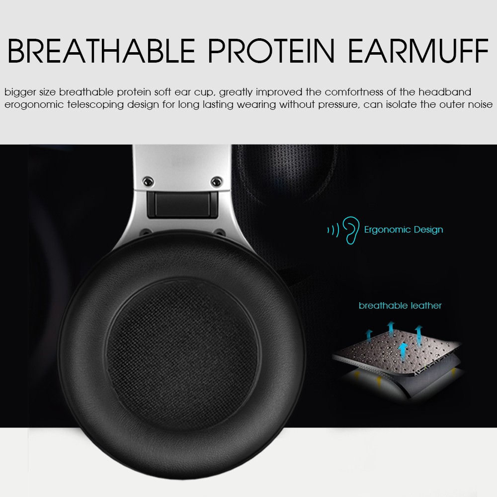 ZEALOT Tai Nghe Bluetooth Chụp Tai Có Micro Âm Thanh Nổi Sống Động