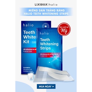 [HB Gift] Set 7 Miếng Dán Trắng Răng Halio Teeth Whitening Strip