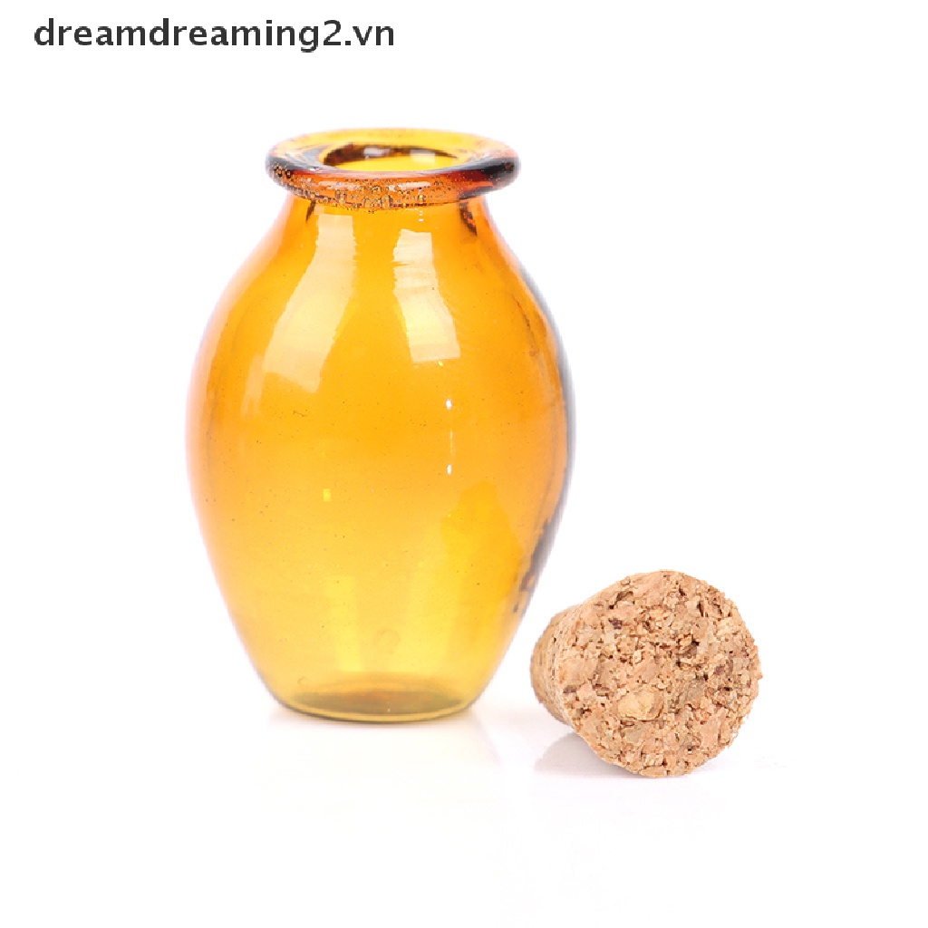 Bộ 2 Lọ Thủy Tinh mini Tỉ Lệ 1: 12 Dành Cho Búp Bê