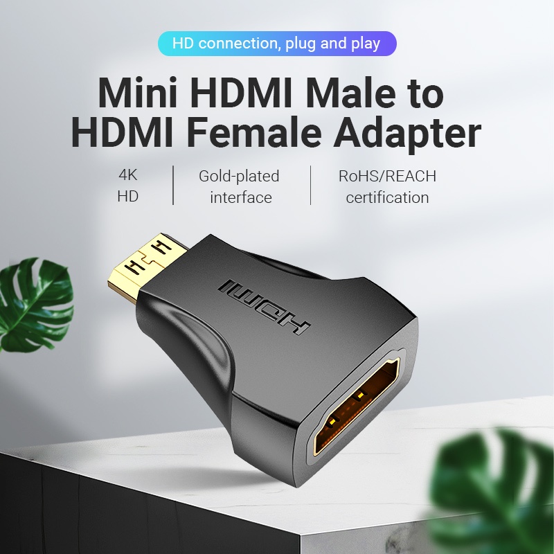 Đầu chuyển đổi Mini HDMI to HDMI Chính hãng Vention