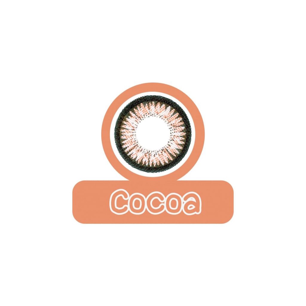 Kính áp tròng màu Maxim Colors – Cocoa Hàn Quốc có độ ( 0.00 - 6.00)