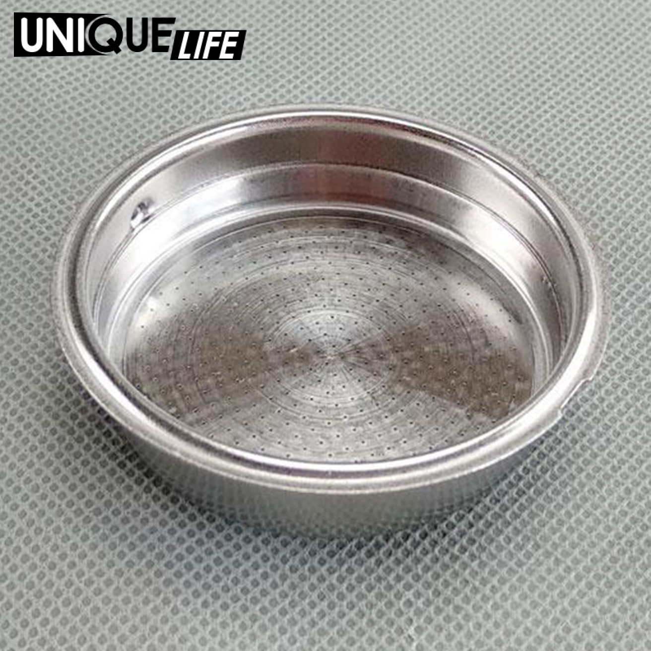 [Unique Life]Stainless Coffee Pressurized Cup Filter Basket 1-2 Cups BPA-Free Powder Bowl
