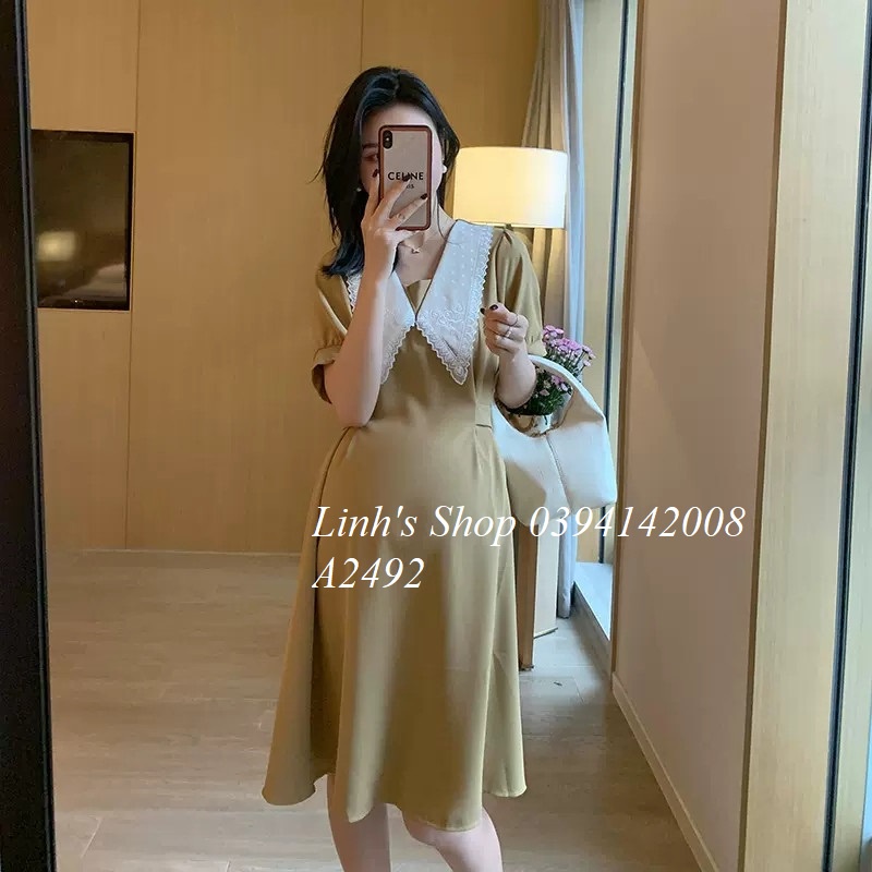 Váy Bầu Đầm Bầu Xinh A2492