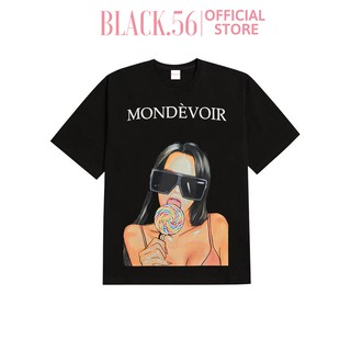Áo thun nữ MONDEVOIR-How you see the world , áo phông form rộng tay lỡ hiện đại cá tính chất cotton